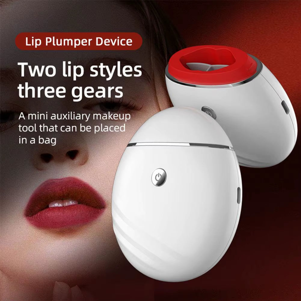 Electric Lip Plumper Silicone Lip Enhancer Device Automatic Portable Hydrating Mouth Lips Tool Bigger Fuller Beauty Plump S Z7T8