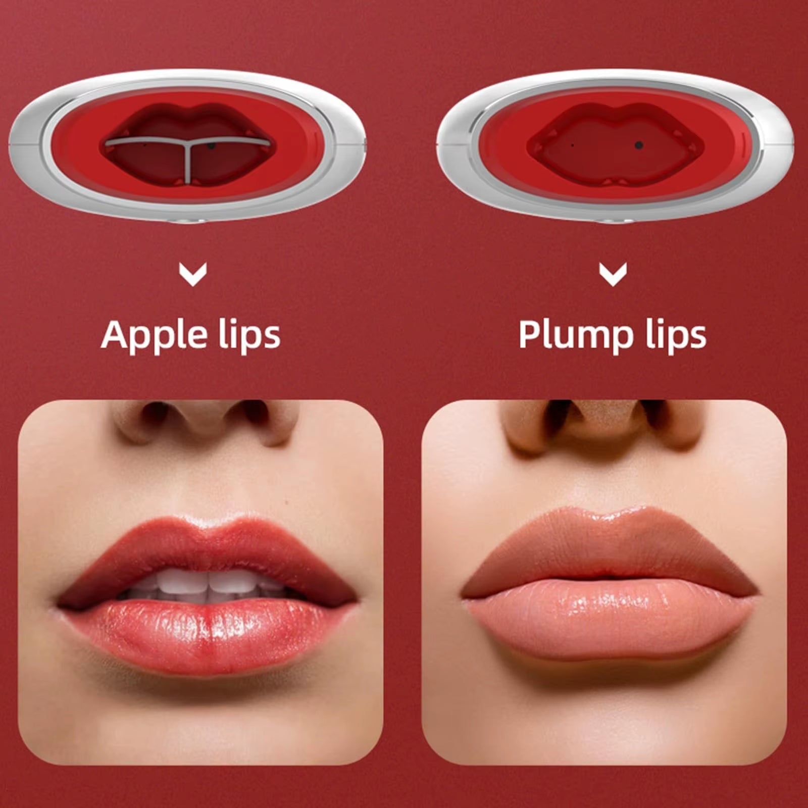 Electric Lip Plumper Device, Professional Lip Enlarger with Suction for Fuller Lips, Lip Plumping Tool, Lip Suction Plumper Tool